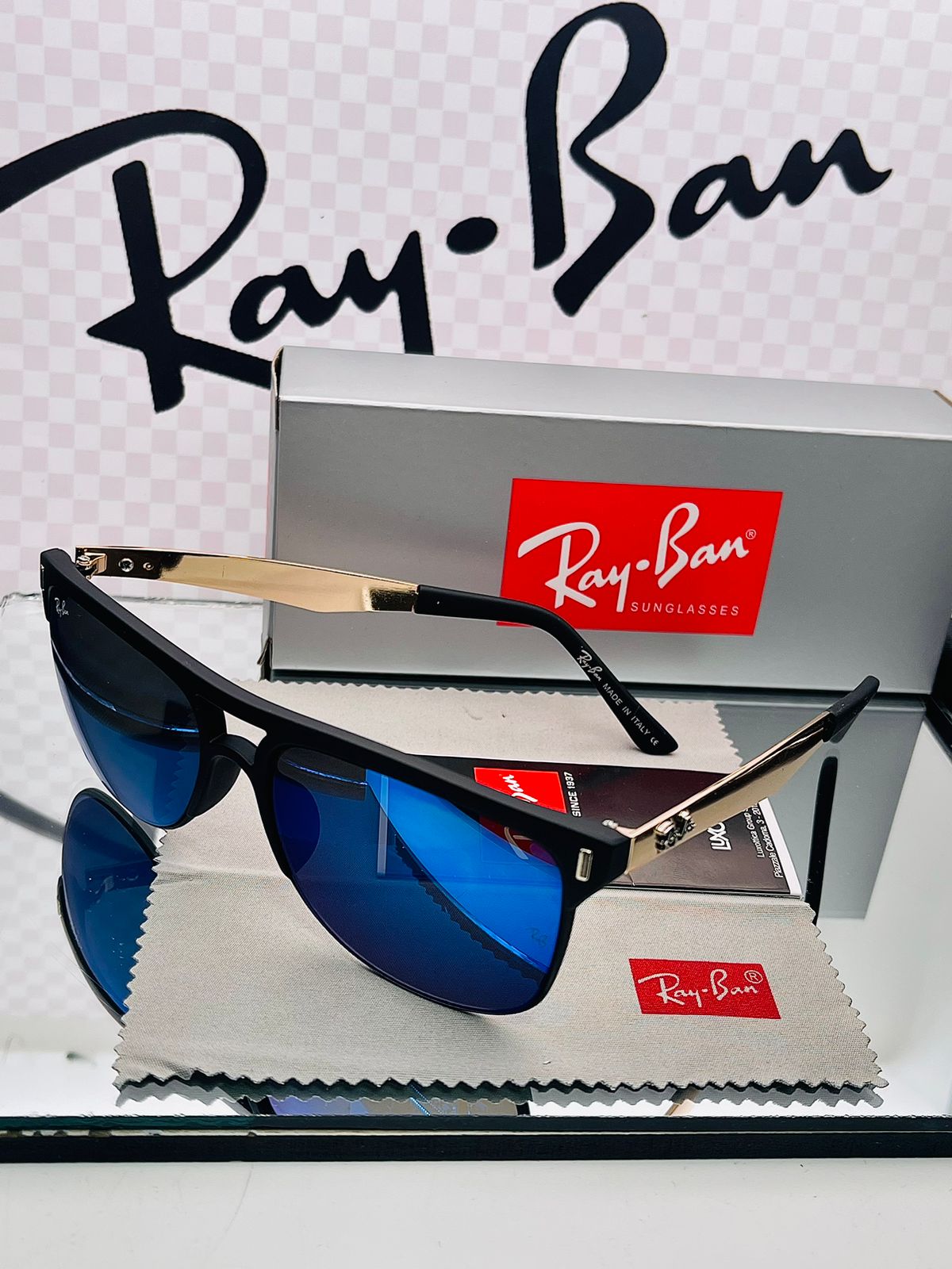 Gafas Raiban pata dorada