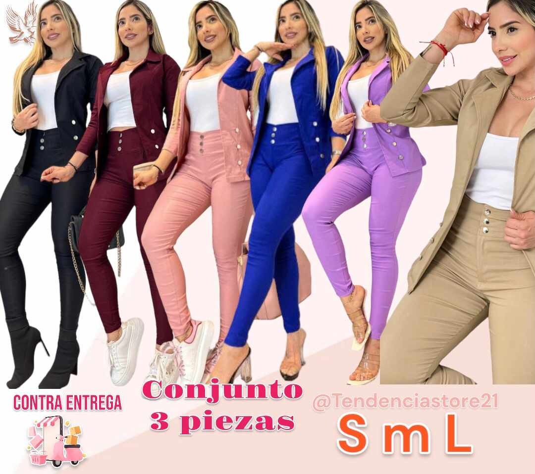 Ref 0021J Conjunto 3 piezas de Dama