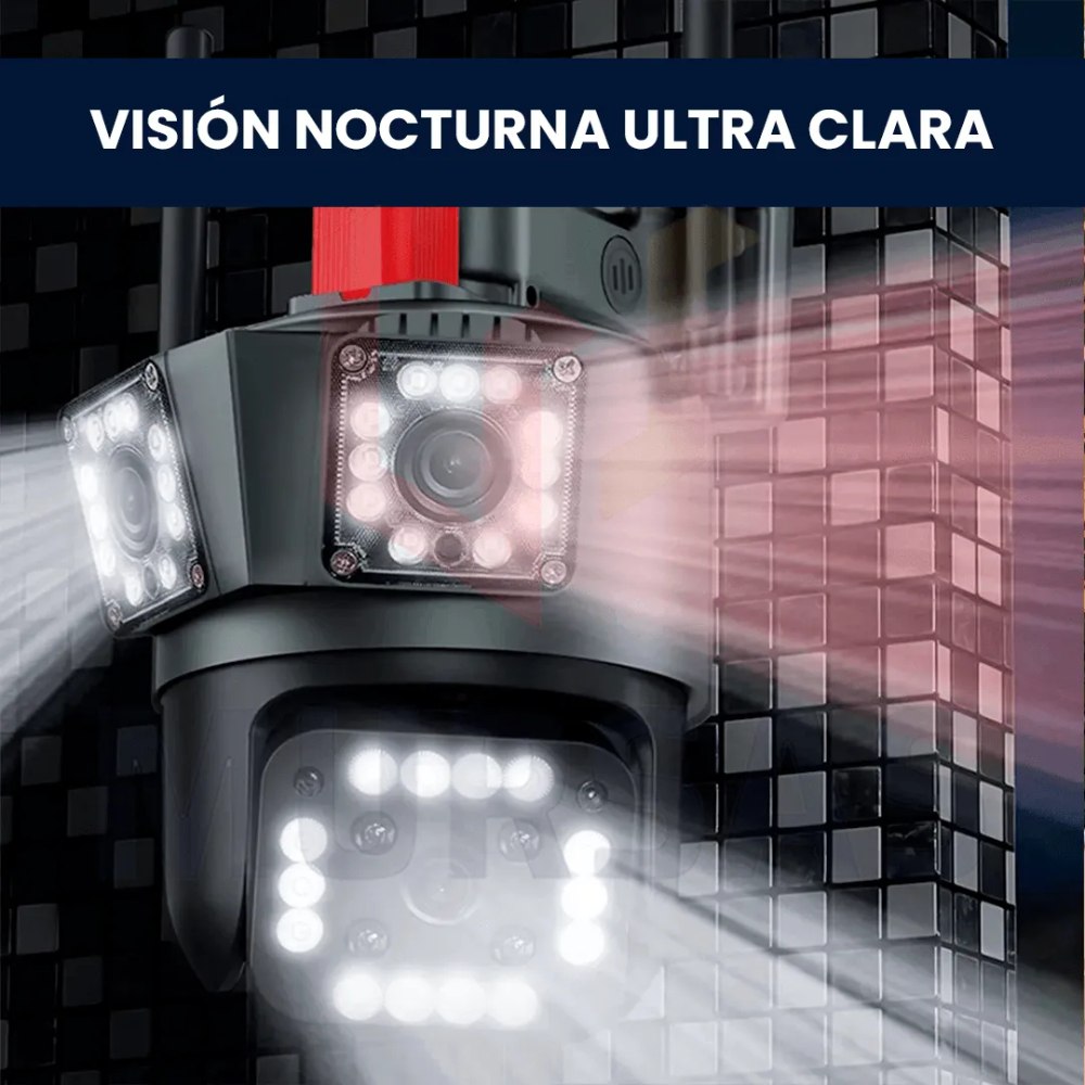 Cámara De Seguridad Ip Ptz V380 3 En 1