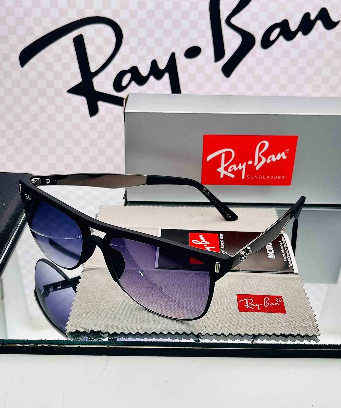 Gafas Raiban pata dorada