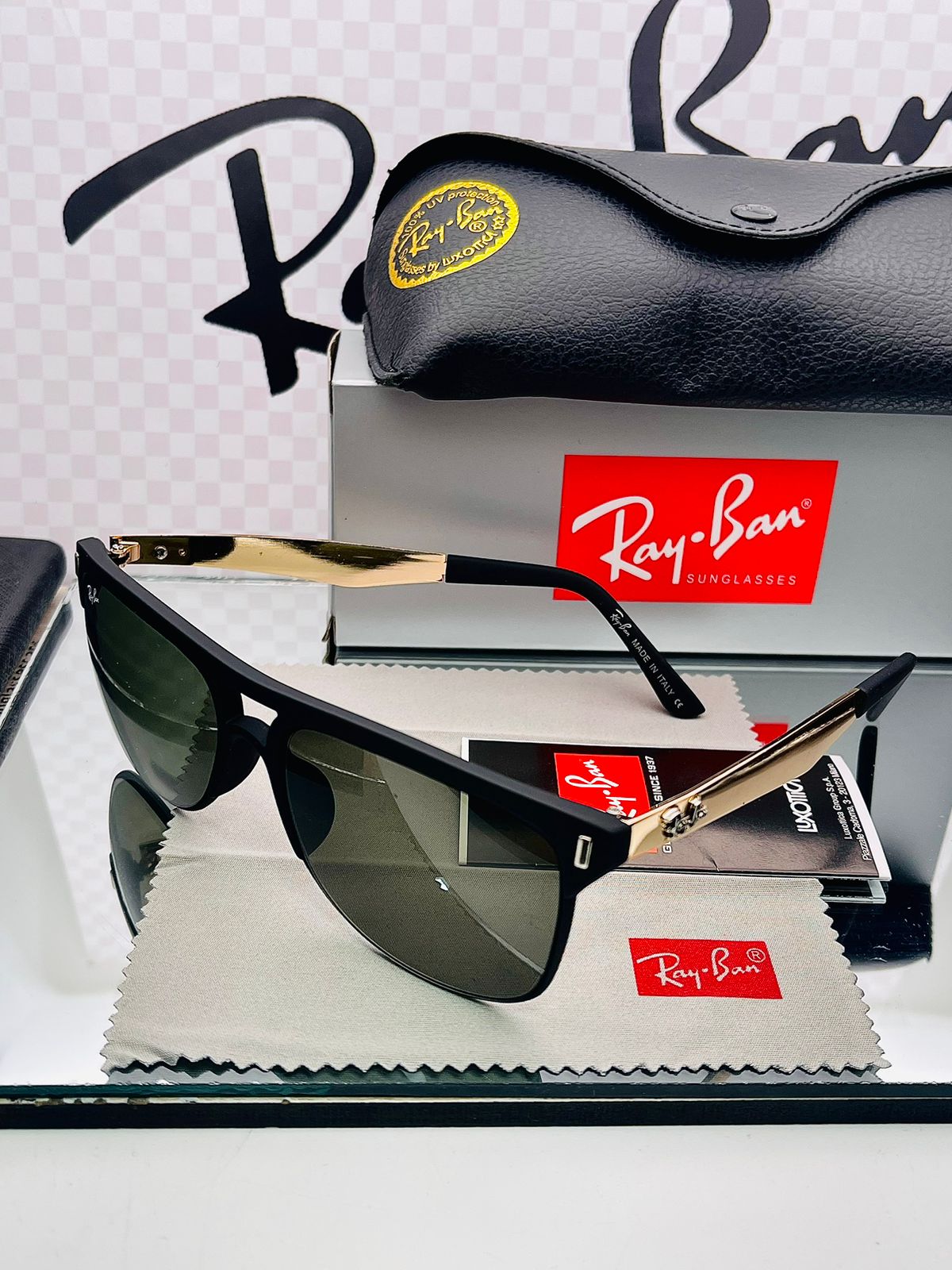 Gafas Raiban pata dorada