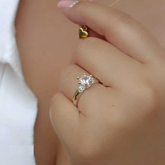 Anillo moy (Plata y Oro)😍