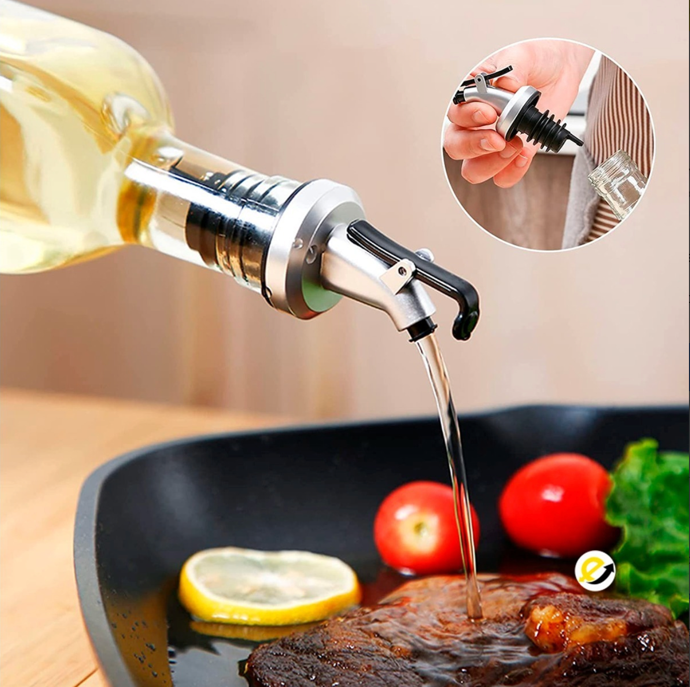 Dispensador aceite y vinagre 500 ml