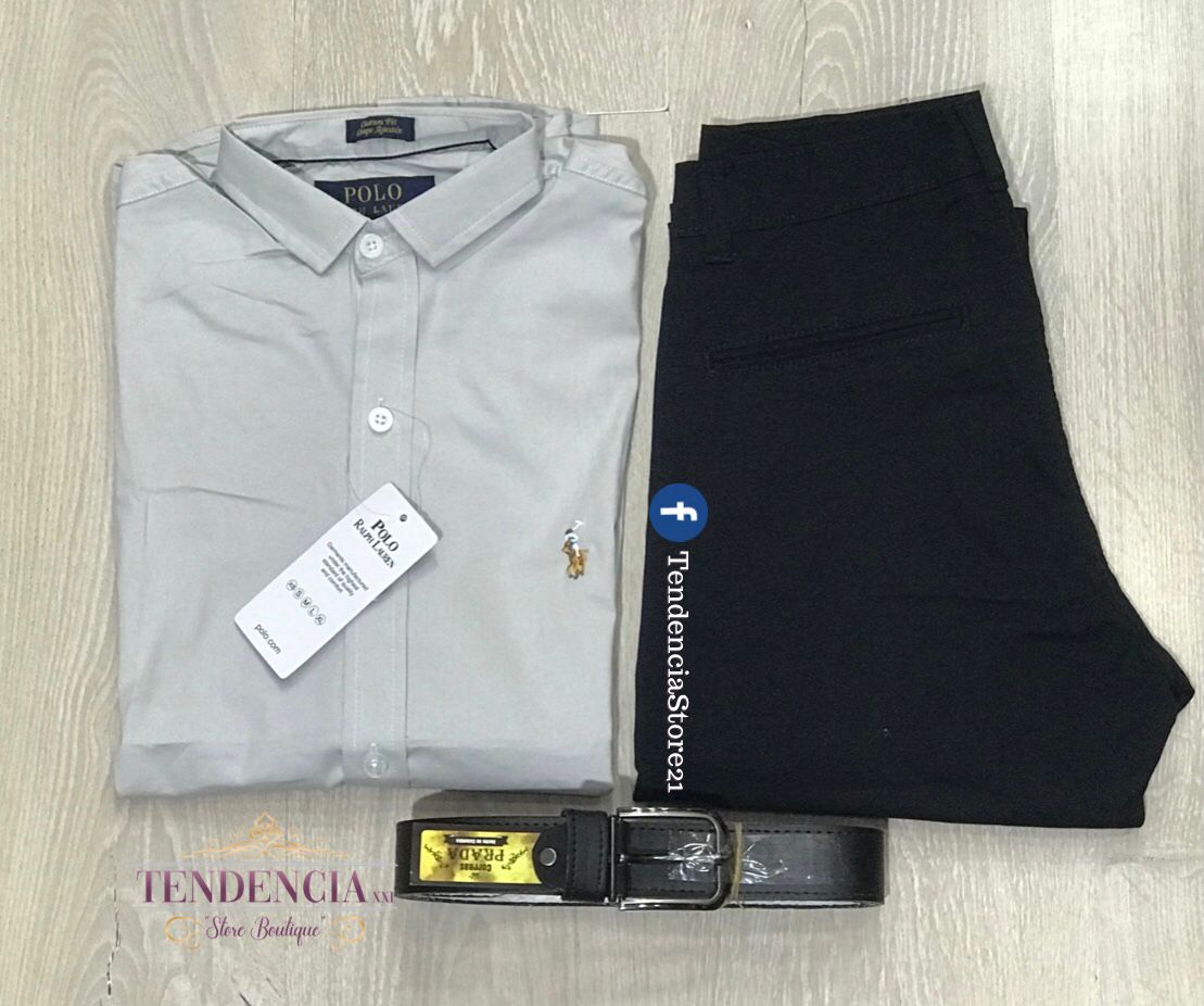 Conjunto 3 piezas de hombre