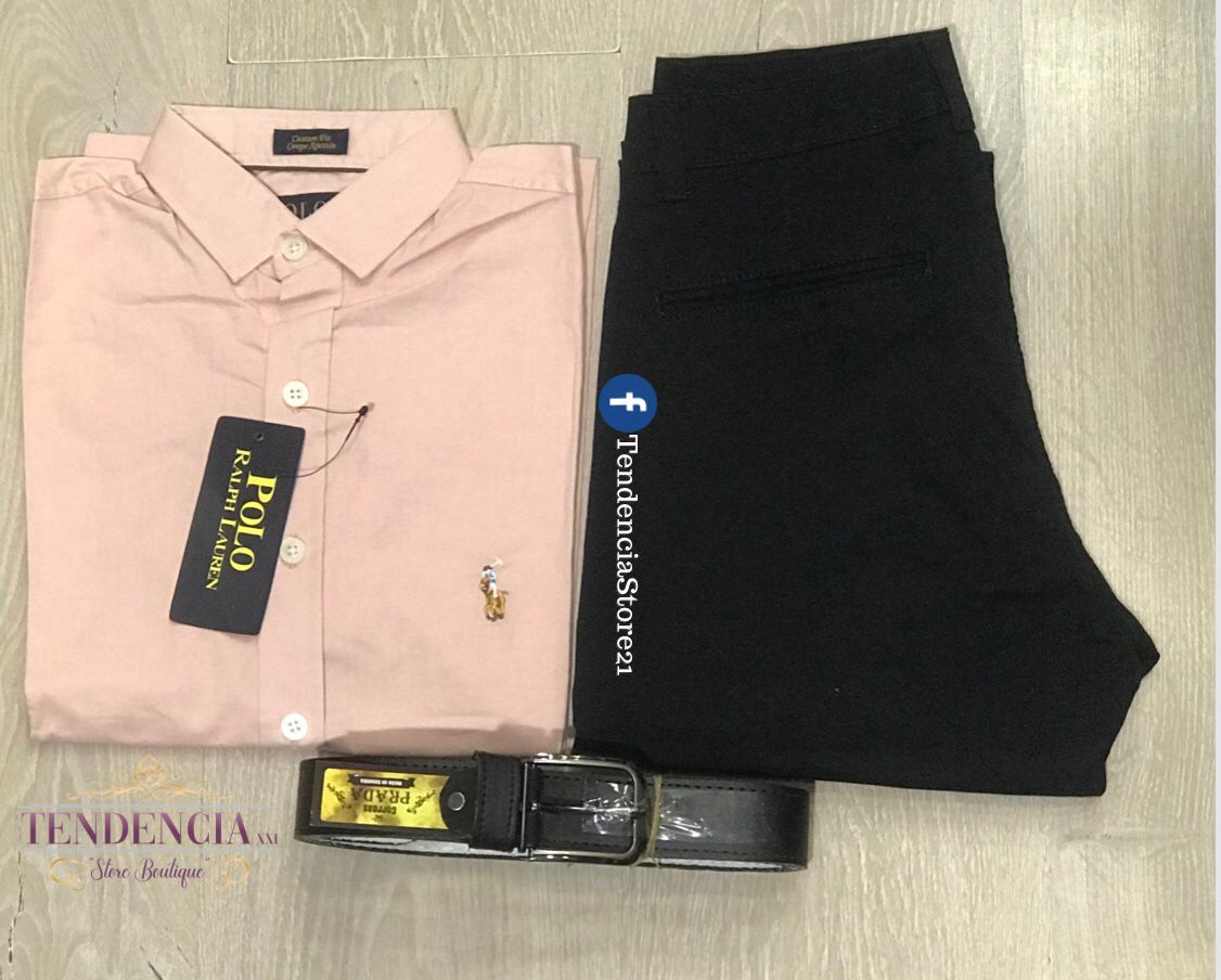Conjunto 3 piezas de hombre