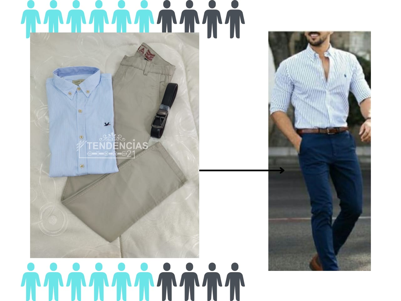 Conjunto 3 piezas de hombre
