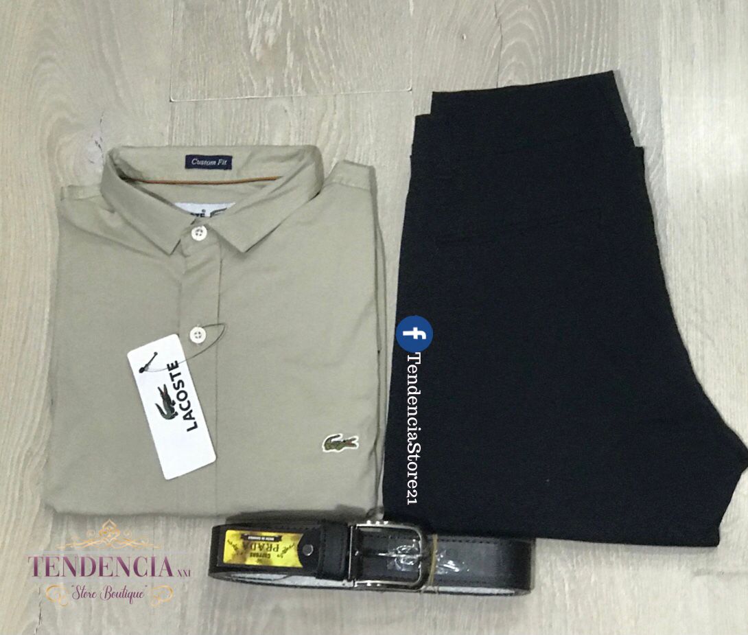 Conjunto 3 piezas de hombre