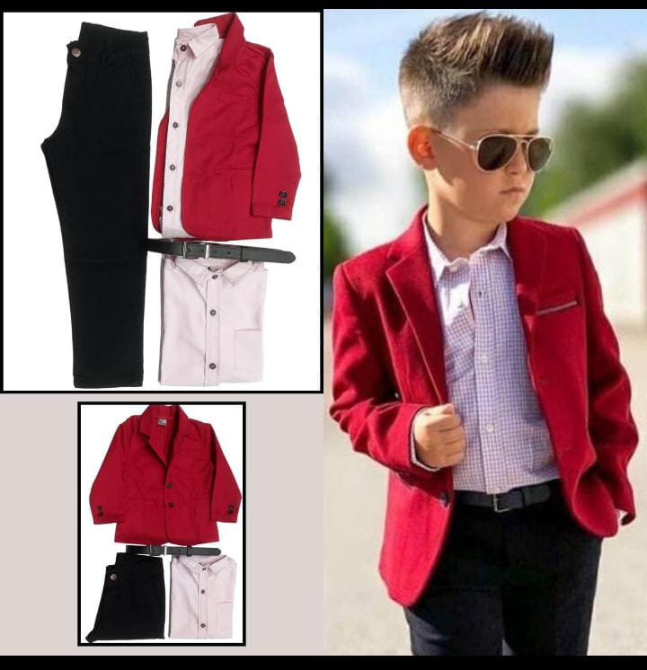 Conjunto de niño 5 piezas  - con corbatin