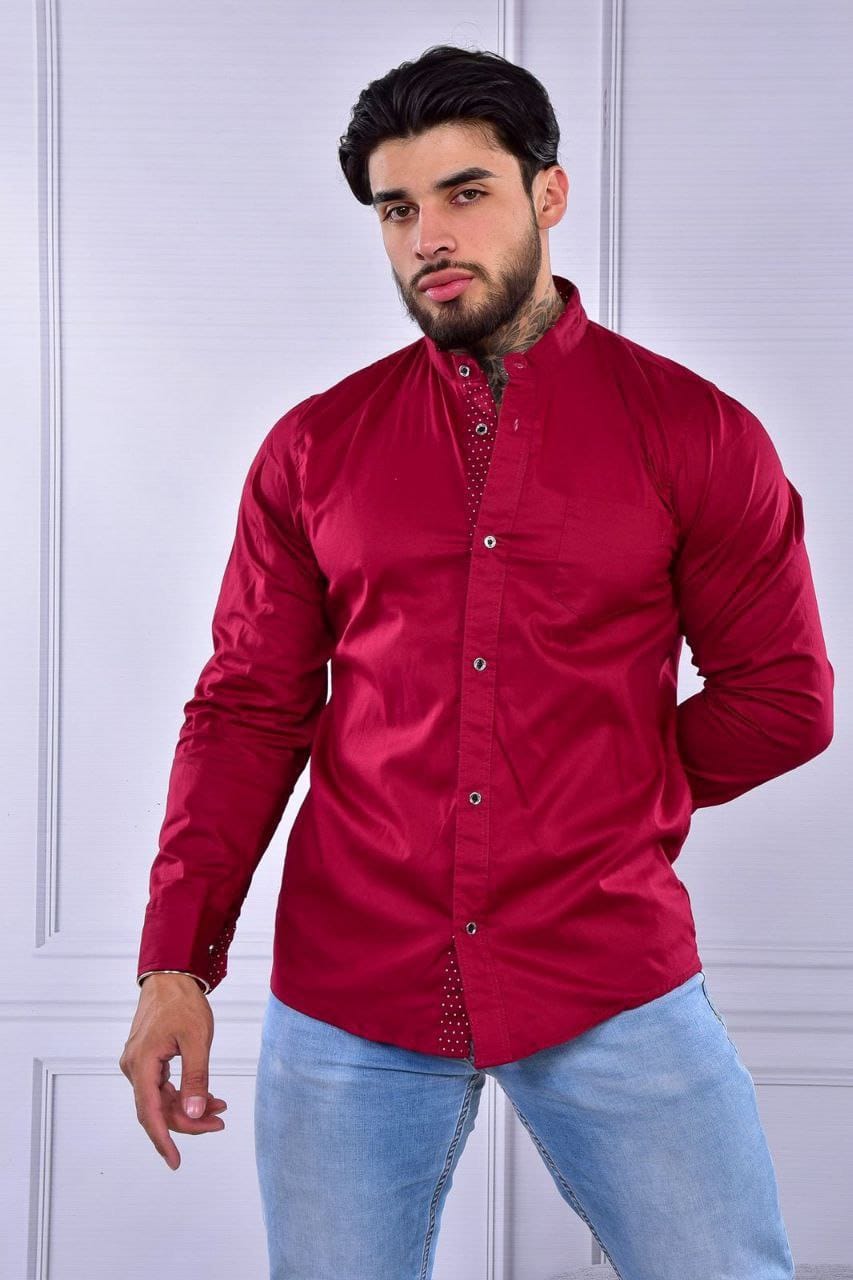 Camisa de hombre cuello Neru Ref NOV