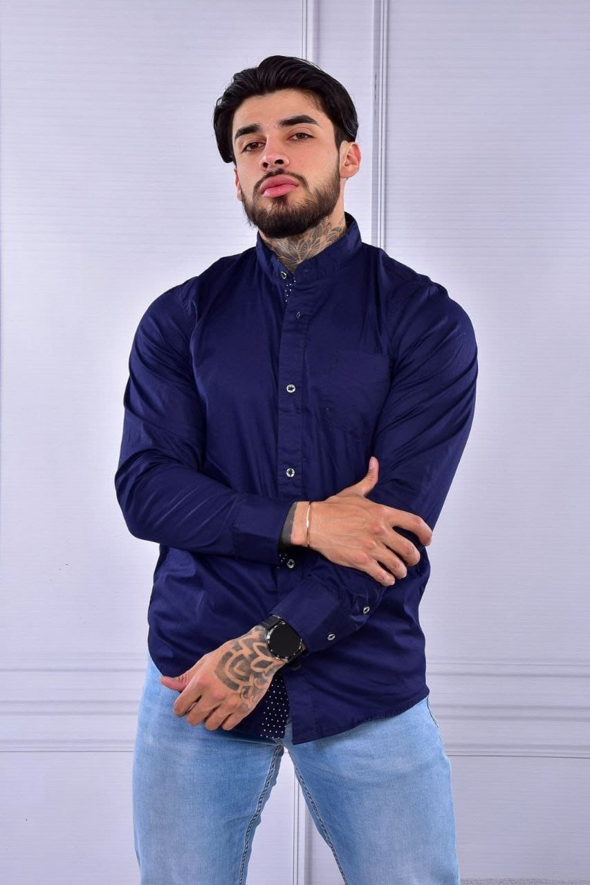 Camisa de hombre cuello Neru Ref NOV