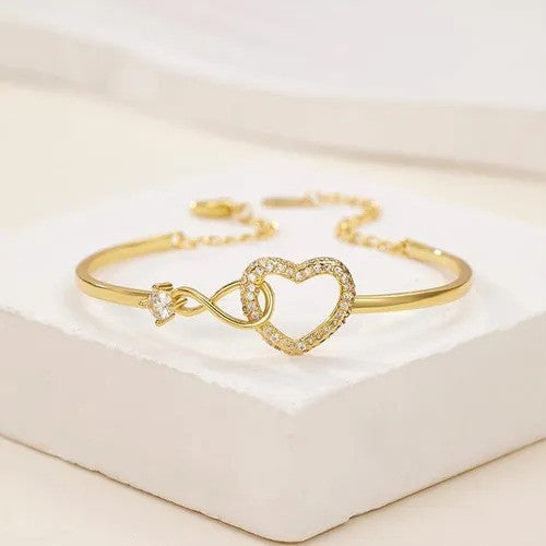 Brazalete Corazon Infinito +CAJAREGALO