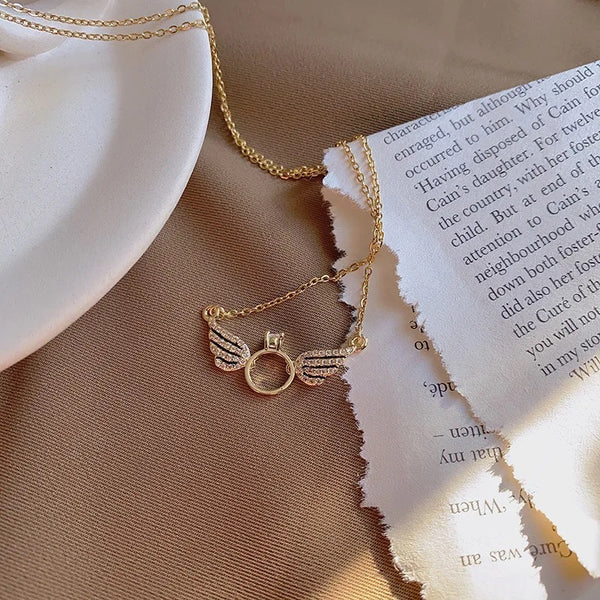 Collar Alas de Angel +CAJAREG