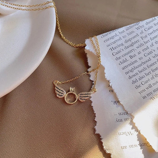 Collar Alas de Angel +CAJAREG