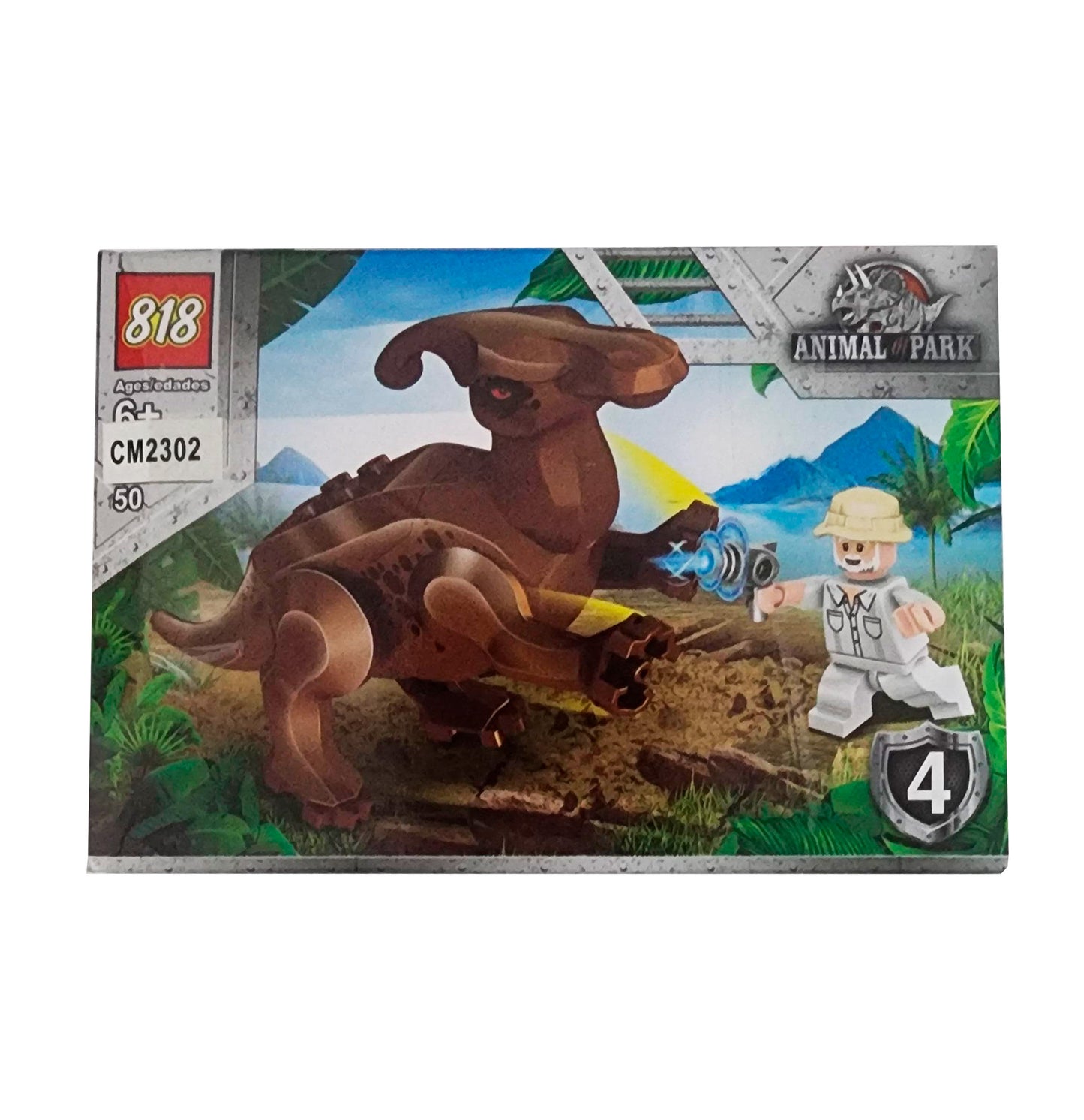 Dinosaurio Personaje X 8 Pcs Armables Ar
