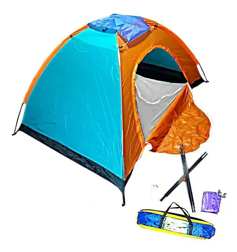 Carpa Camping Impermeable Para 2personas