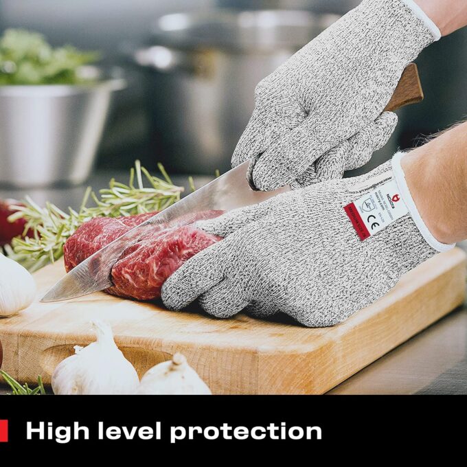 Guantes Seguridad Carnicería Hilo Acero