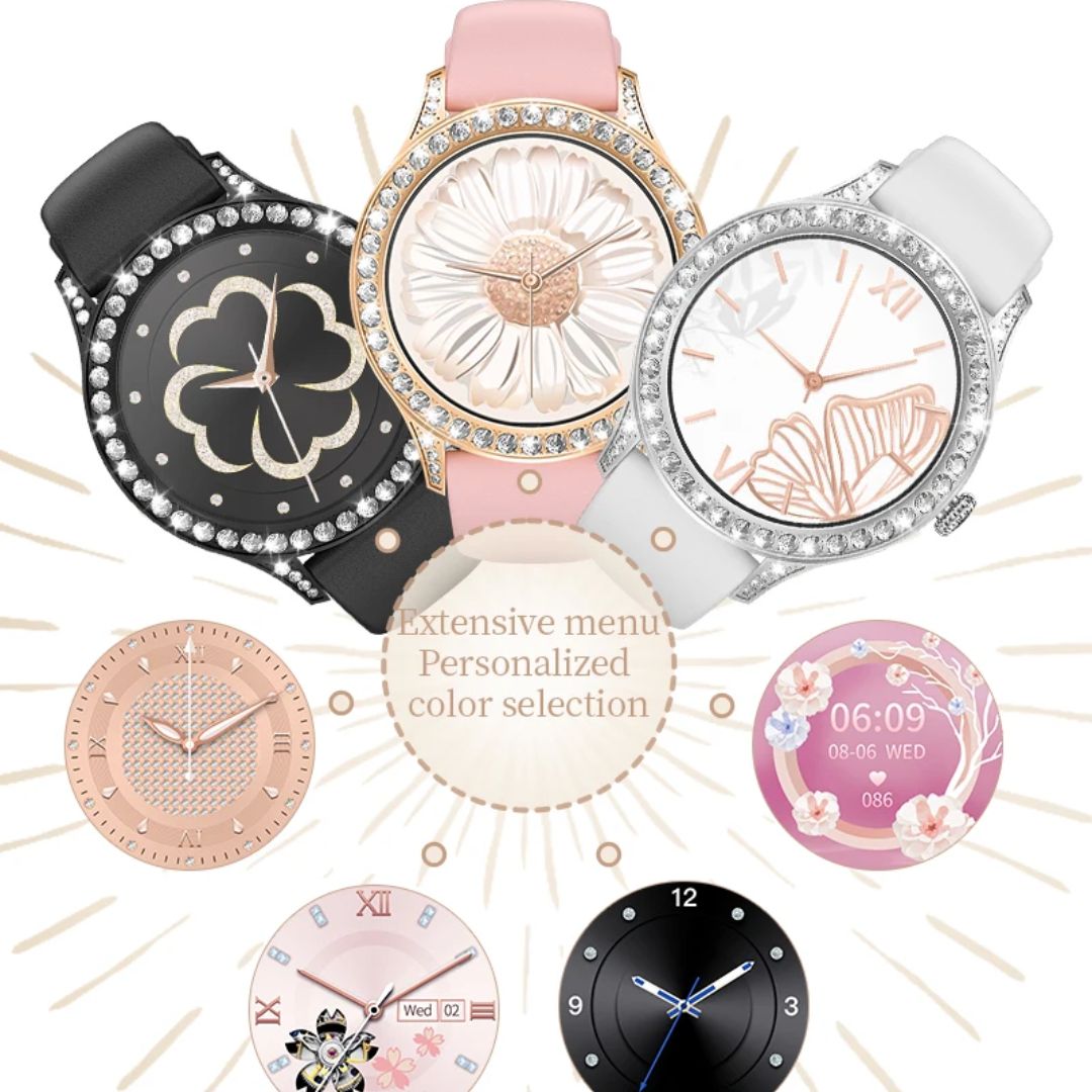 Reloj Inteligente K32 Mujer Lujo Alta