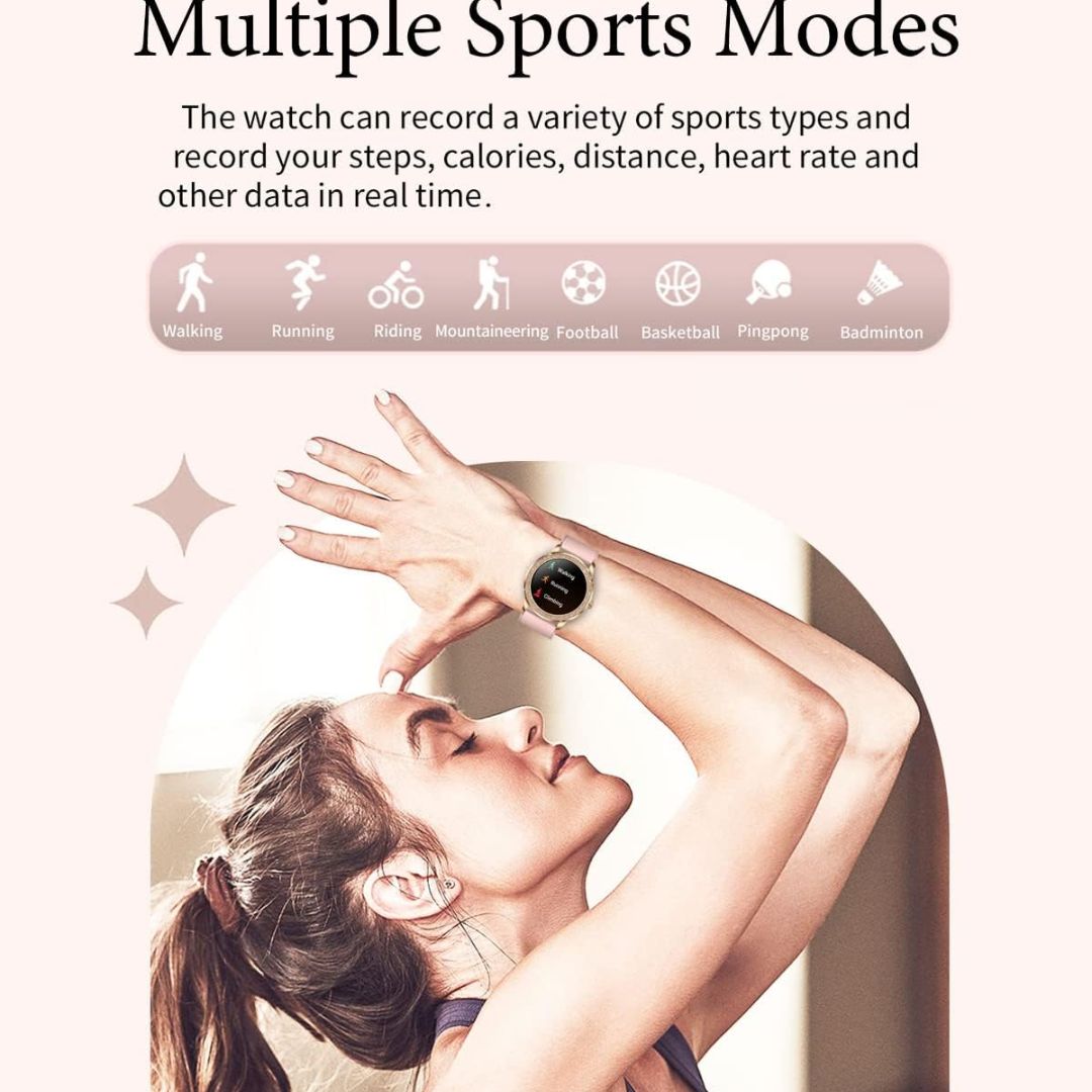 Reloj Inteligente K32 Mujer Lujo Alta