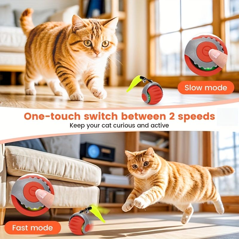 pelota mascotas happypet naranja drops