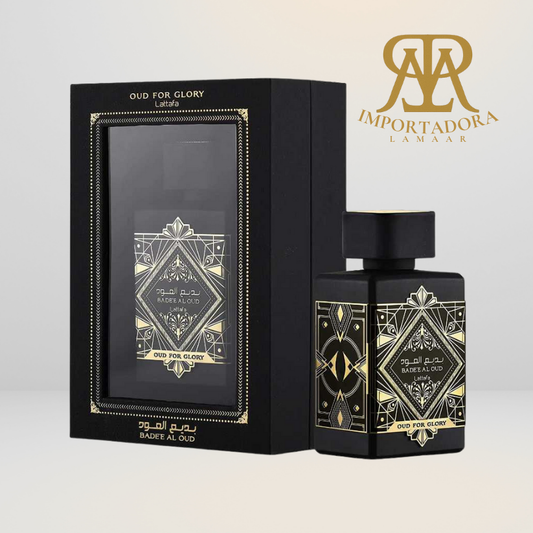 Lattafa Negra Oud for Glory estuche 1.1