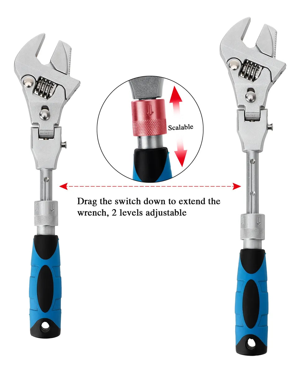 Llave inglesa Multif Expandible giro 180