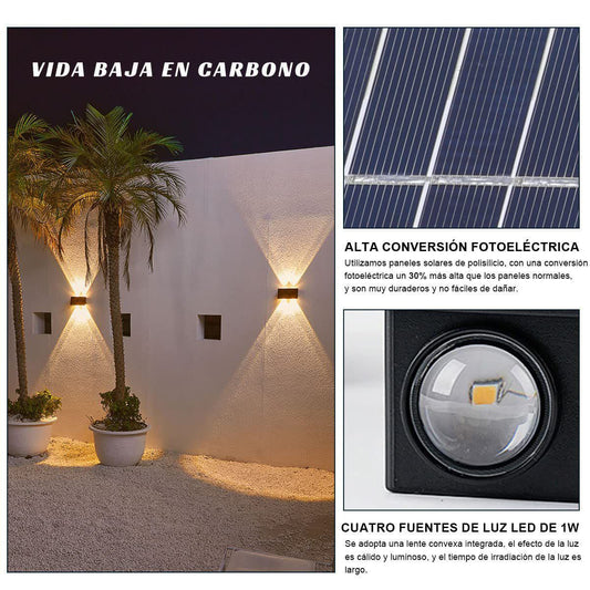 Lampara solar decoracion hogar💡