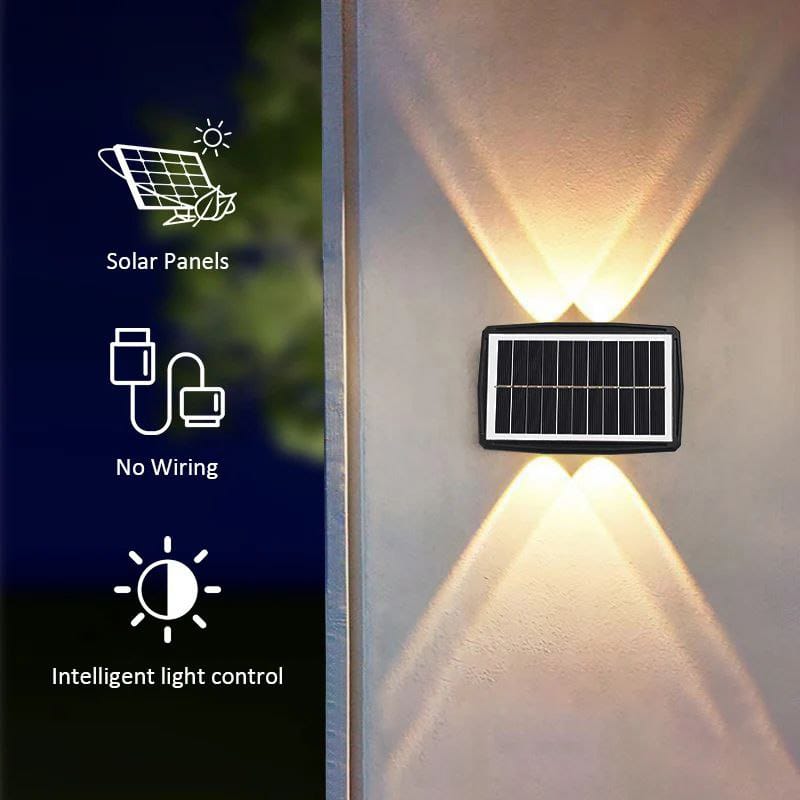 Lampara solar decoracion hogar💡