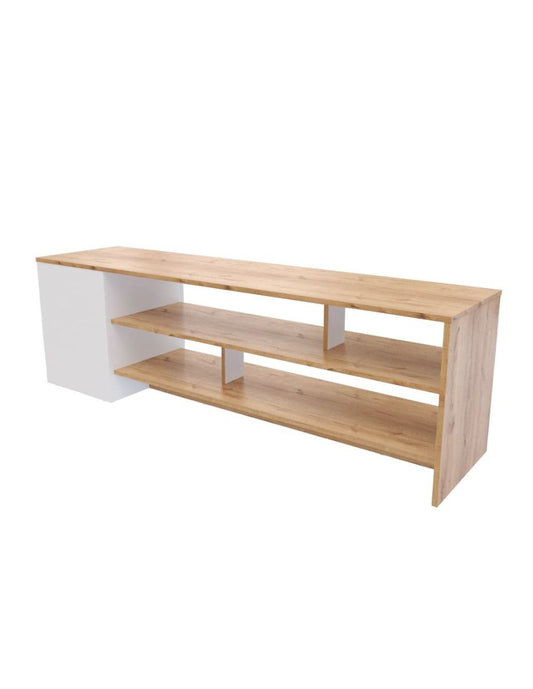 Mesa para TV de 65" Flat Duna-Blanco