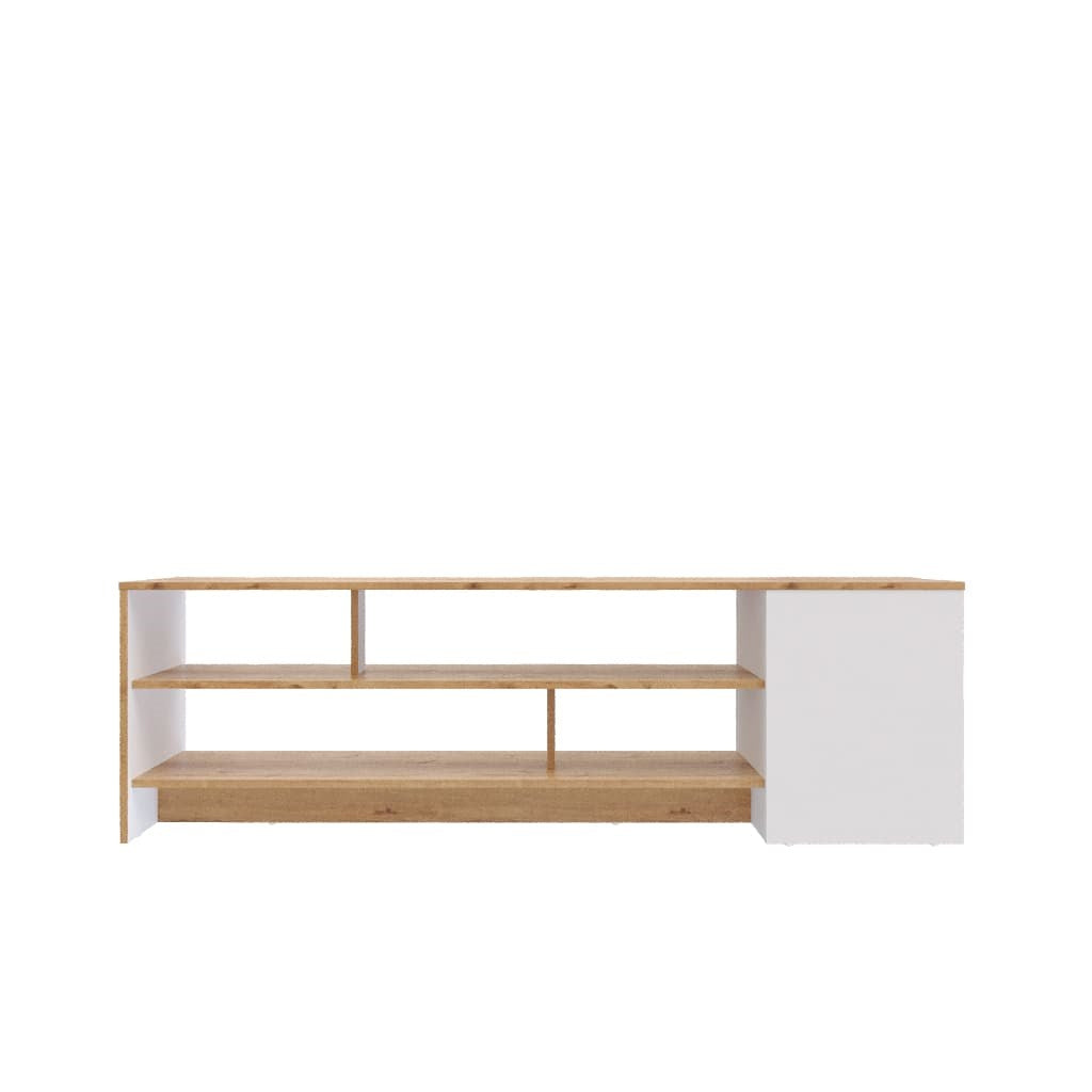 Mesa para TV de 65" Flat Duna-Blanco