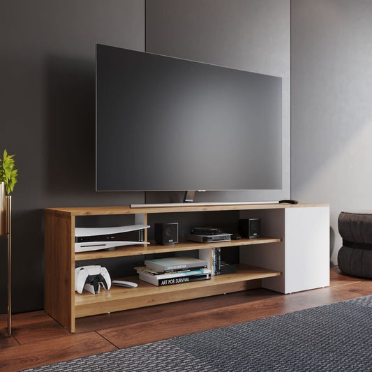 Mesa para TV de 65" Flat Duna-Blanco